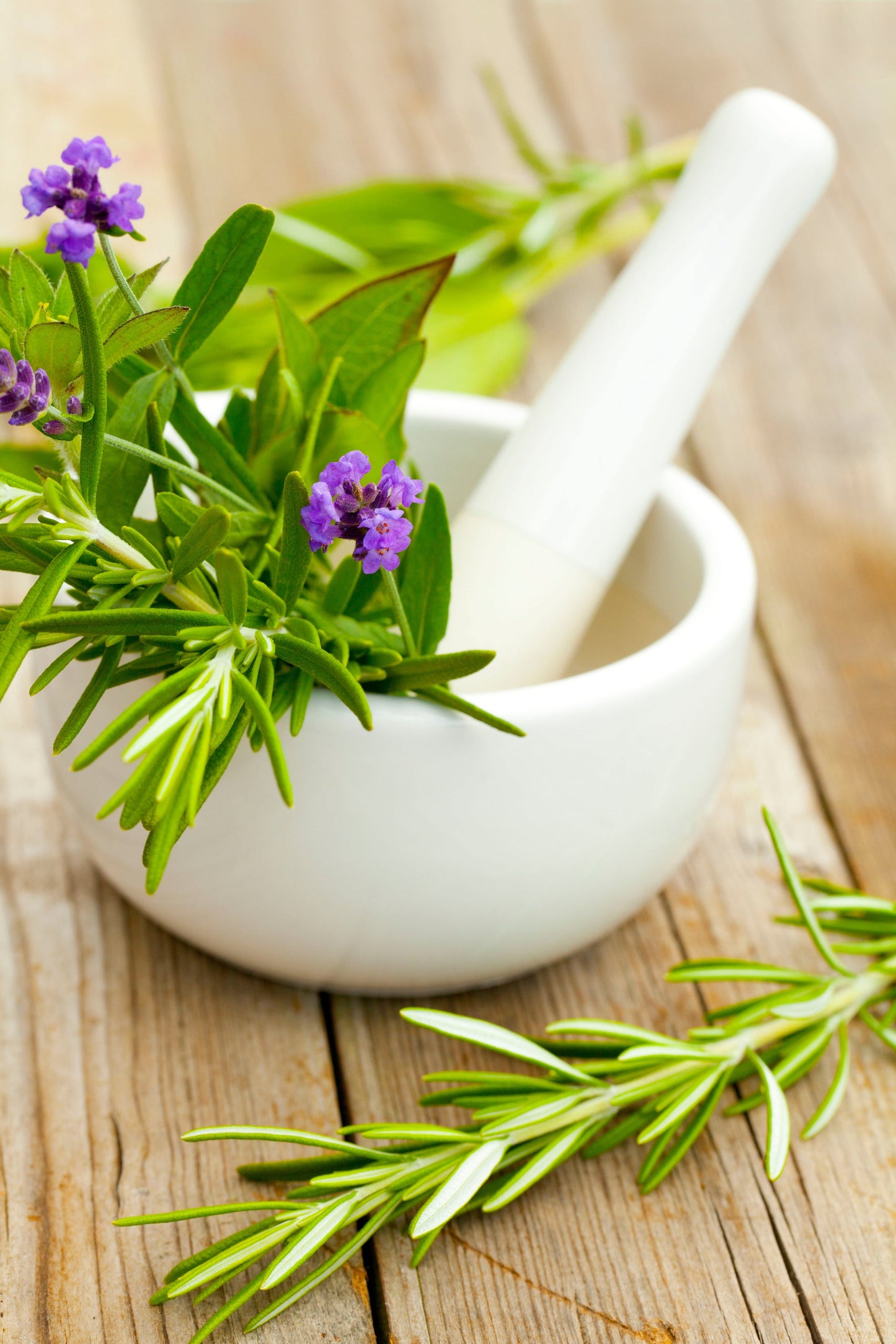 Bio-Festseife mit Lavendel & Minzstückchen