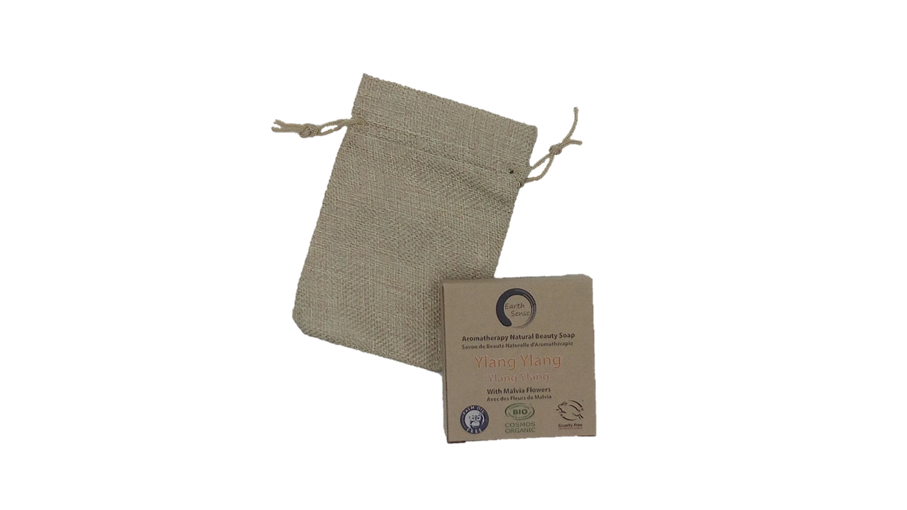 Bio-Festseife – Ylang-Ylang & Kornblumen (90 g)