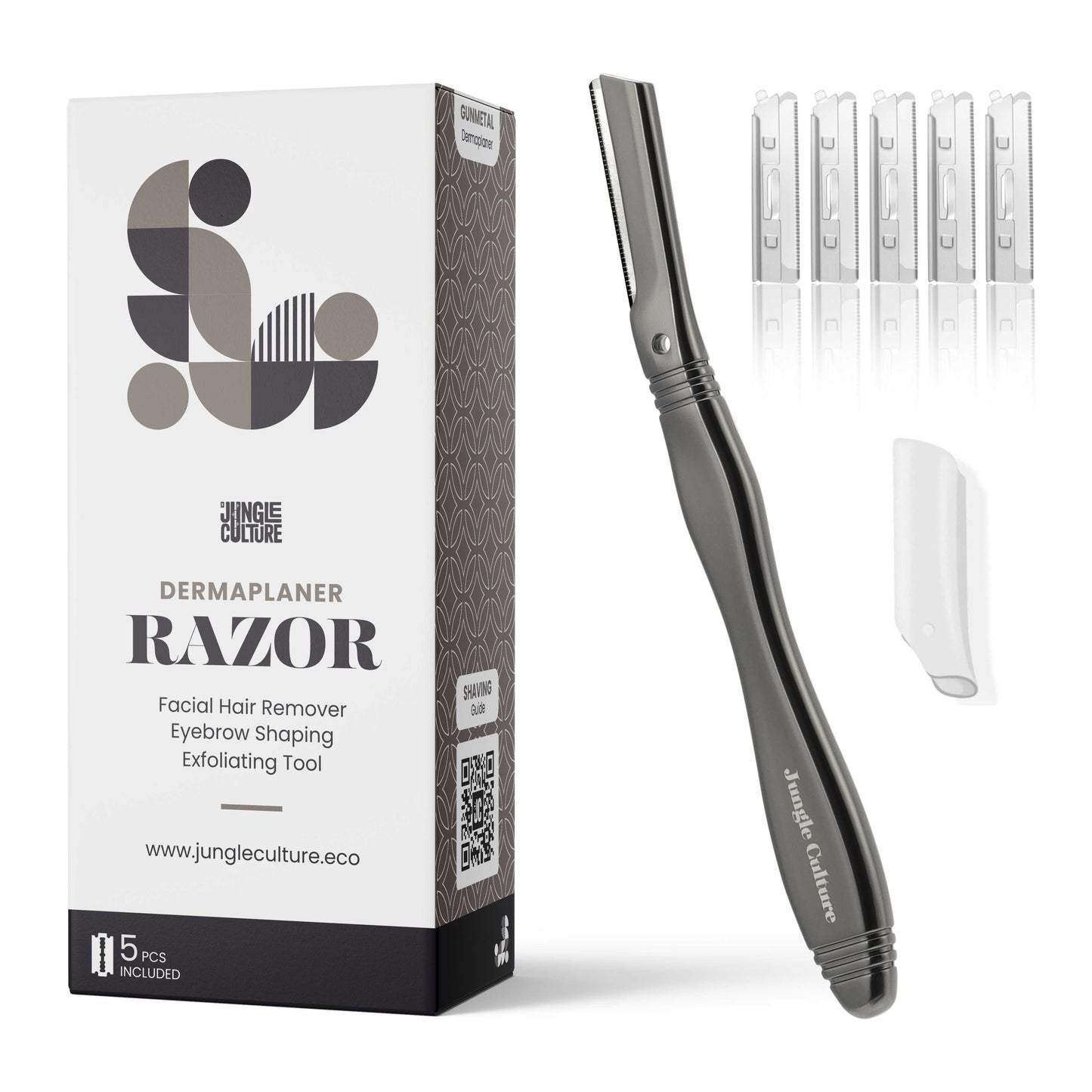 Dermaplaner - Reusable Metal Eyebrow Razor / Shaper-5