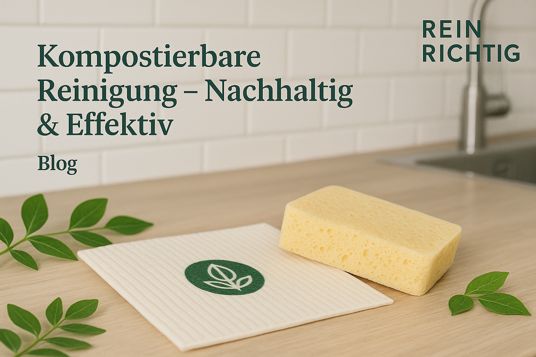 Nachhaltig sauber: Kompostierbare Schwämme & Reinigungstücher von LiveCoco