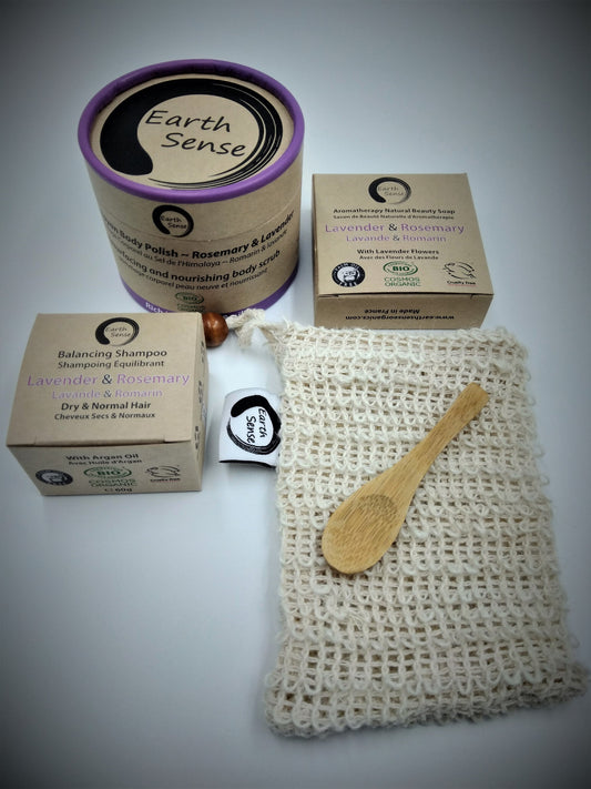 Geschenkset Lavendel & Rosmarin (1 Stück – auf Bestellung gefertigt)
